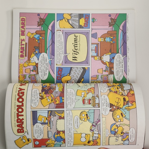 BIG BRATTY BOOK OF BART SIMPSON First Edition 2004 Softcover - Picture 8 of 14